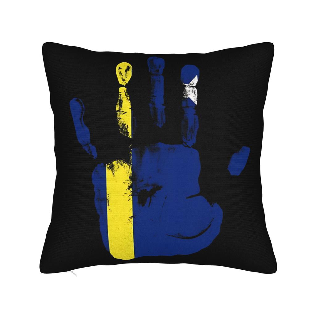TEAM CURACAO Soccer Sport Square Pillowcases Polyester Sofa Cushion Cover Cute Decor Pillow Cover