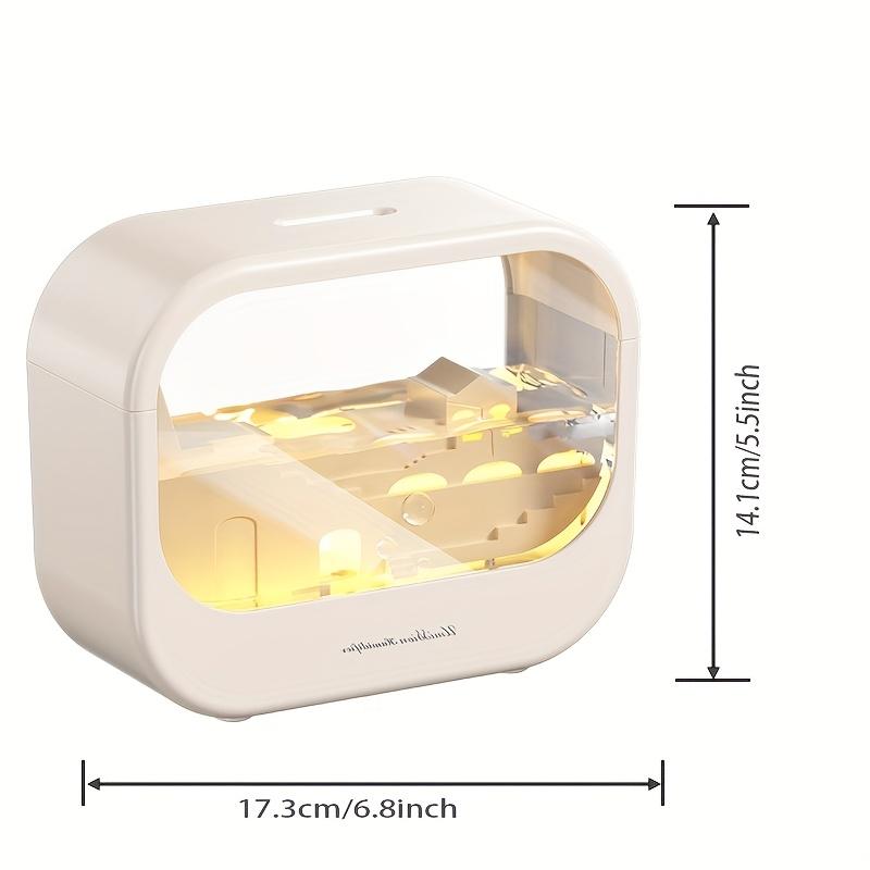 Аромадиффузор-увлажнитель воздуха для комнаты, домашний увлажнитель, зарядка USB, с красочной подсветкой, автоматическое отключение, подходит для гостиных, спален