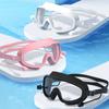 Large Frame Swimming Goggles with Earplugs for Kids High Quality Children's Antifog Swim Pool Glasses Waterproof HD Swim Eyewear