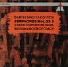 CD SHOSTAKOVICH, ROSTROPOVICH; LSO - Shostakovich: Symphonies Nos. 2 & 3 4509908532 TELDEC 1994 Non Japan Classical Used