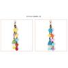 Colorful Boho Style Keychain Tassel Boho Style Keyring  Jewelry Gift