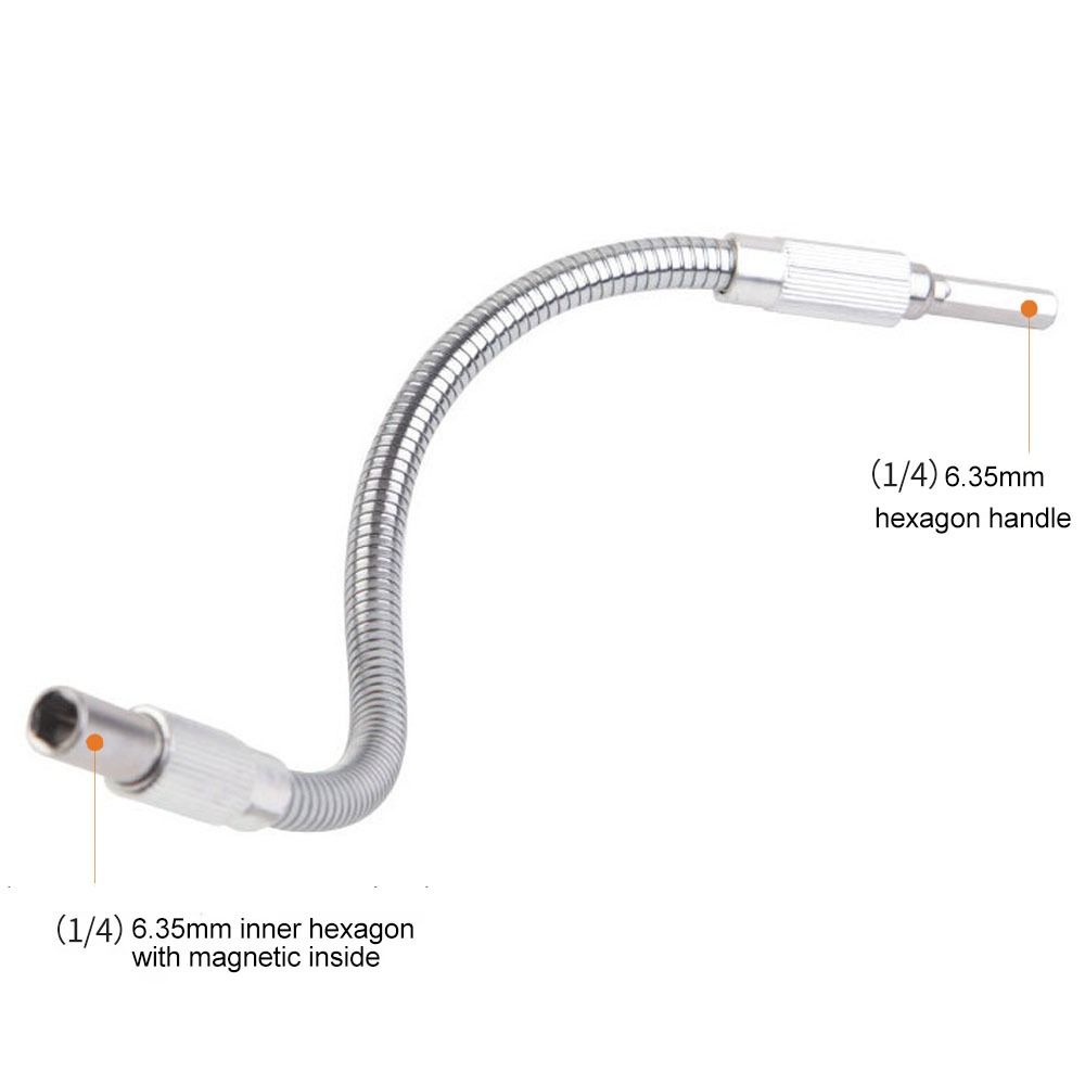 Гаечный ключ Гибкий вал Насадка-отвертка Адаптер Держатель электродрели Универсальный мягкий вал