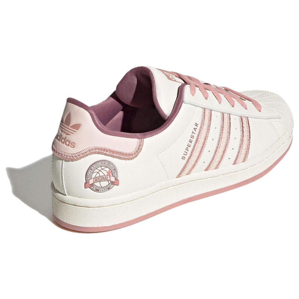 adidas Оригинальные кроссовки Superstar Casual с низким верхом Женские кроссовки Белые Красные IE5528