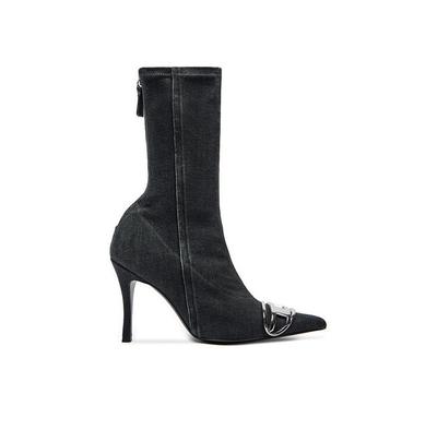 Ботильоны Diesel 95 мм D-Venus Y03413P6078, черные