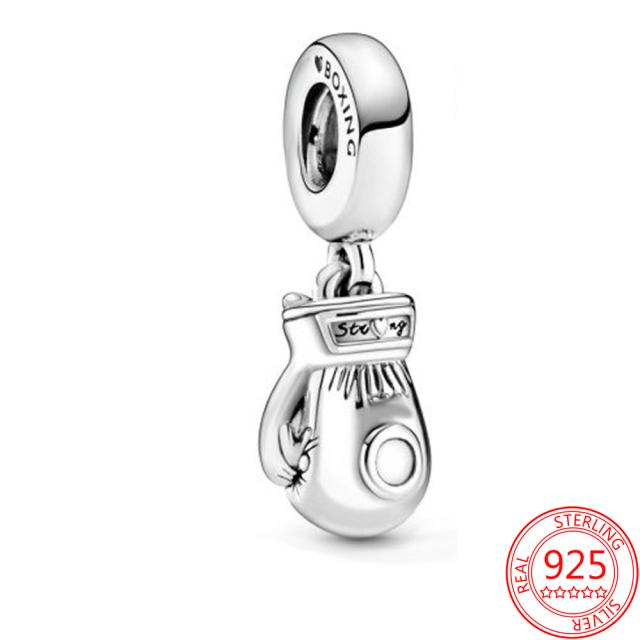 Ювелирные изделия S925 из настоящего серебра 925 пробы, друзья — это семья, которую вы выбираете, подвеска с подвесками, оригинальный модный браслет с подвесками 3 мм