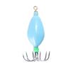 50.6g Luminous Swivel Squid Jigs Hooks Soft Rubber Octopus Hook Baits Simulation Squid Bait Tackle Lures Squid Jig