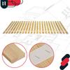 Wooden Bed Frame With Slats On A Tape For A Mattress 90 X 200 Cm
