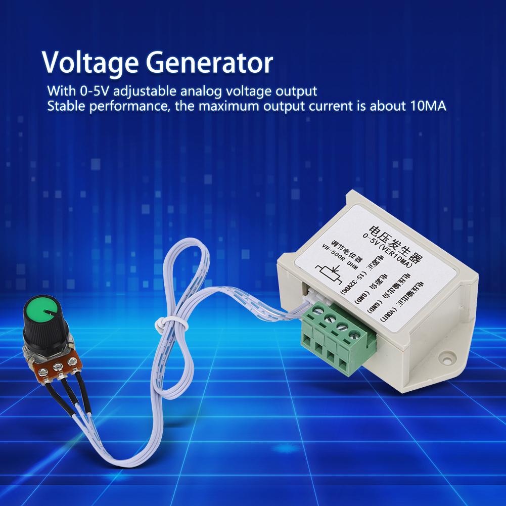 Voltage Regulating Generator Potentiometer Adjustable 05VDC for PLC Industrial Control