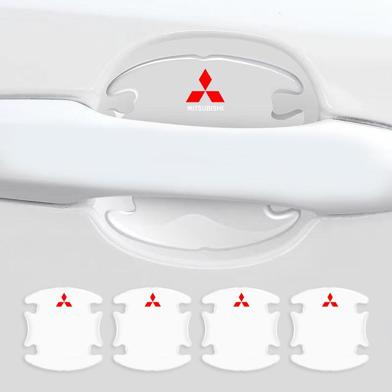 Car Door Transparent Strip Anti-Collision Protection Strip For Mitsubishi Lancer ASX Outlander Pajero Carisma L200 Galant EVO