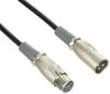 CANARE XLR Microphone Cable Black EC005 BLACK 0.5m