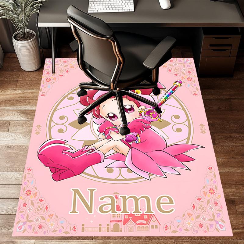 Custom DoReMi Mat Personalized Name, Polyester Washable Indoor Entryway Rug, Gift for Christmas, Easter, Thanksgiving Day