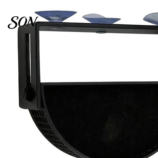 Aquatic Plant Protection Baffle Aquarium Filter with Suction Cups, Water Flow Controller, Fish Tank Hang-on Diffuser Accessory, Reducer Calmer