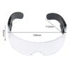 2pcs 7-Color Cyberpunk LED Visor Glasses for Cosplay Halloween Bar Club Party