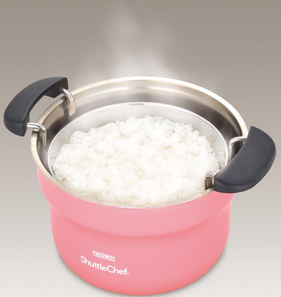 Термос с вакуумной изоляцией Shuttle Chef 1,6 л, персиковый KBF-1600 PCH