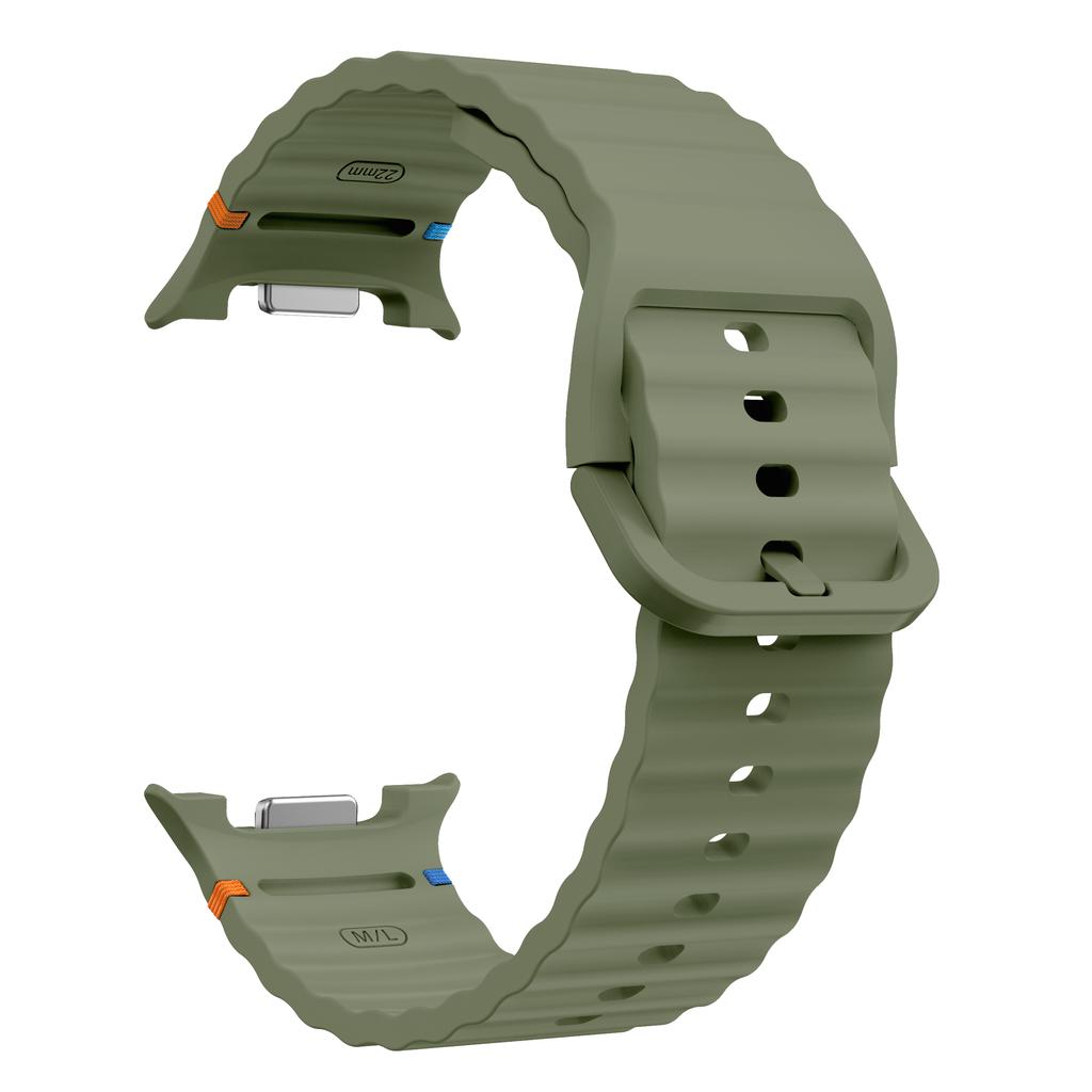 Original Band for Samsung Galaxy Watch 8 strap 44mm 40mm sport Silicone No gaps Bracelet correa Galaxy Watch8 8 classic bands