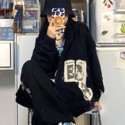 Весенне-осенняя куртка-кардиган, женский универсальный свободный бомбер