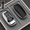 Чехол для ключа для BYD Song Plus Atto 3 Han EV Tang DM Qin Seal Dolphin Leather Metal Remote Fob Holder Keychain Car Accessories