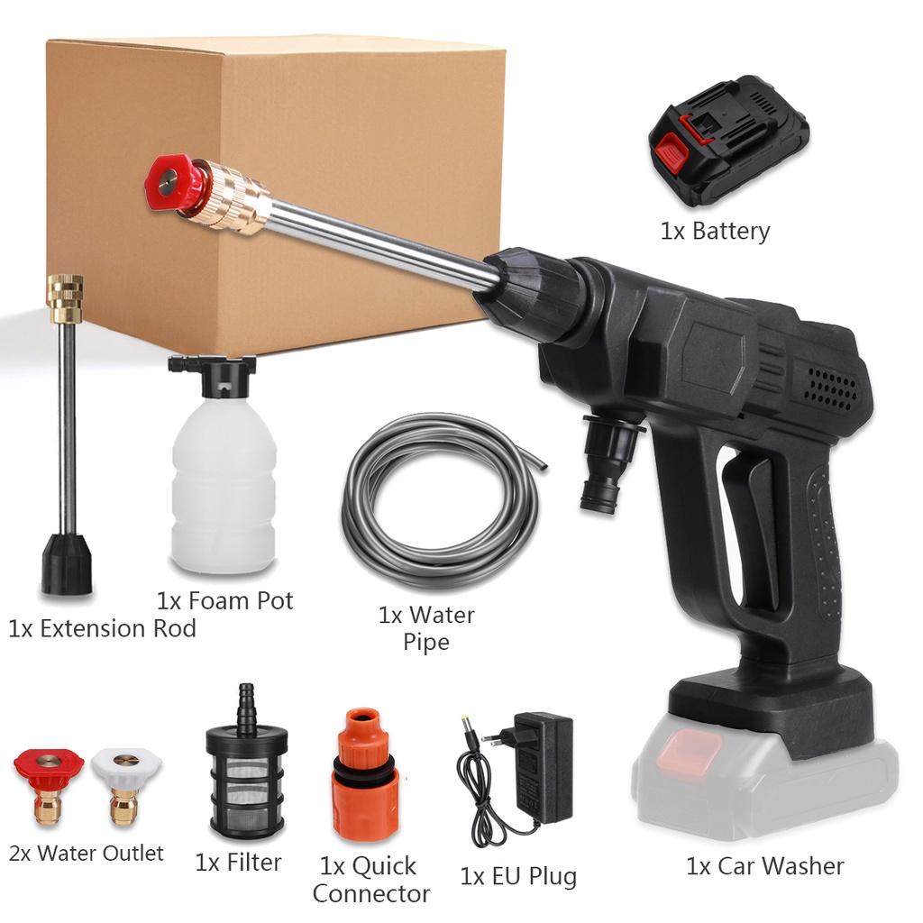 70Bar 88VF Очиститель высокого давления Автомойка Спрей Беспроводной распылитель воды Очистительная машина