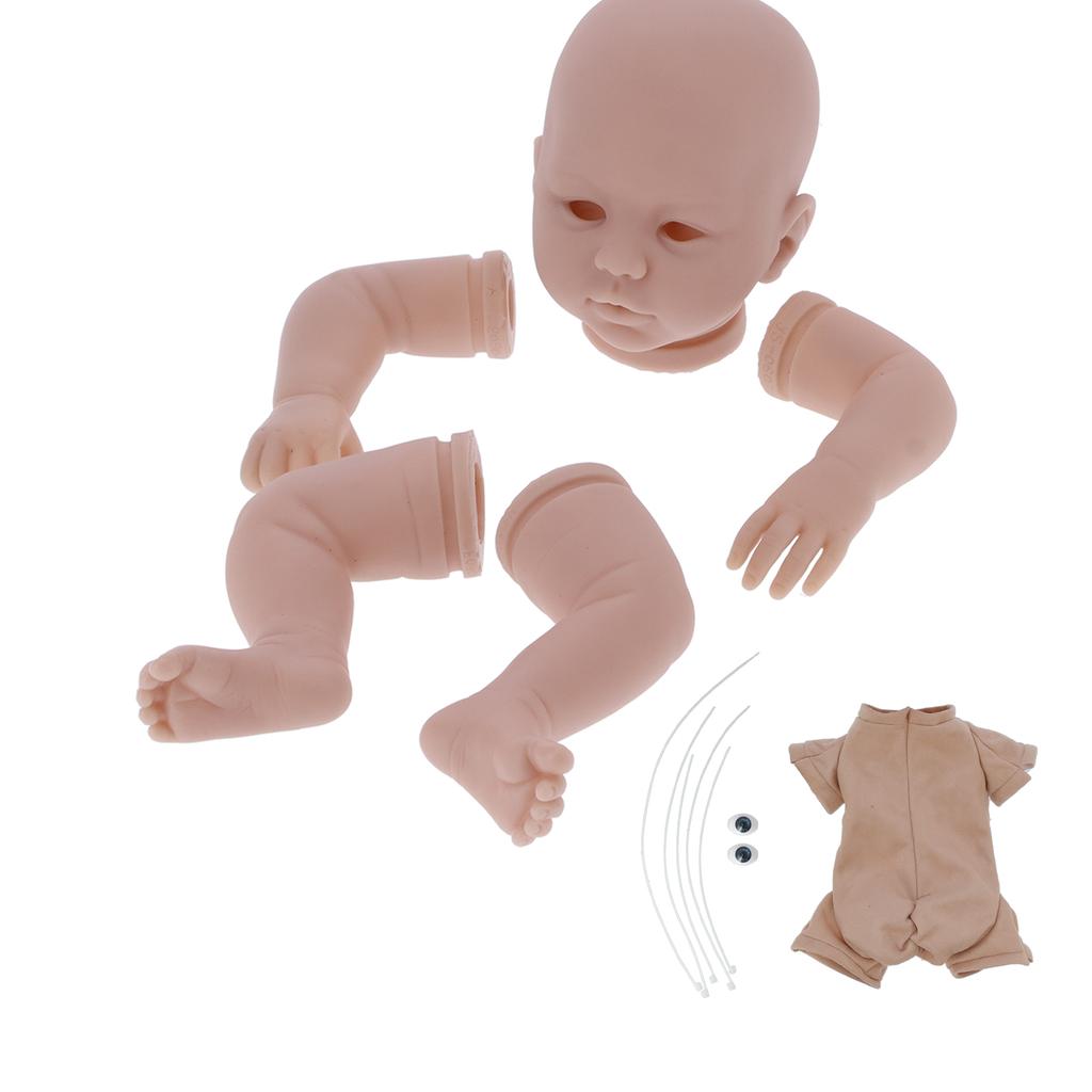 22-дюймовые имитационные наборы для кукол Reborn Baby Doll DIY Reborn Baby Doll Mold Parts Accessories Kid Toy
