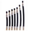 100/110/140/160/180/200/250mm Braided Car Wheels Hose Tire Valve Inflatable Rubber Hose Steel Wire Stems Extensions Tube Adapter