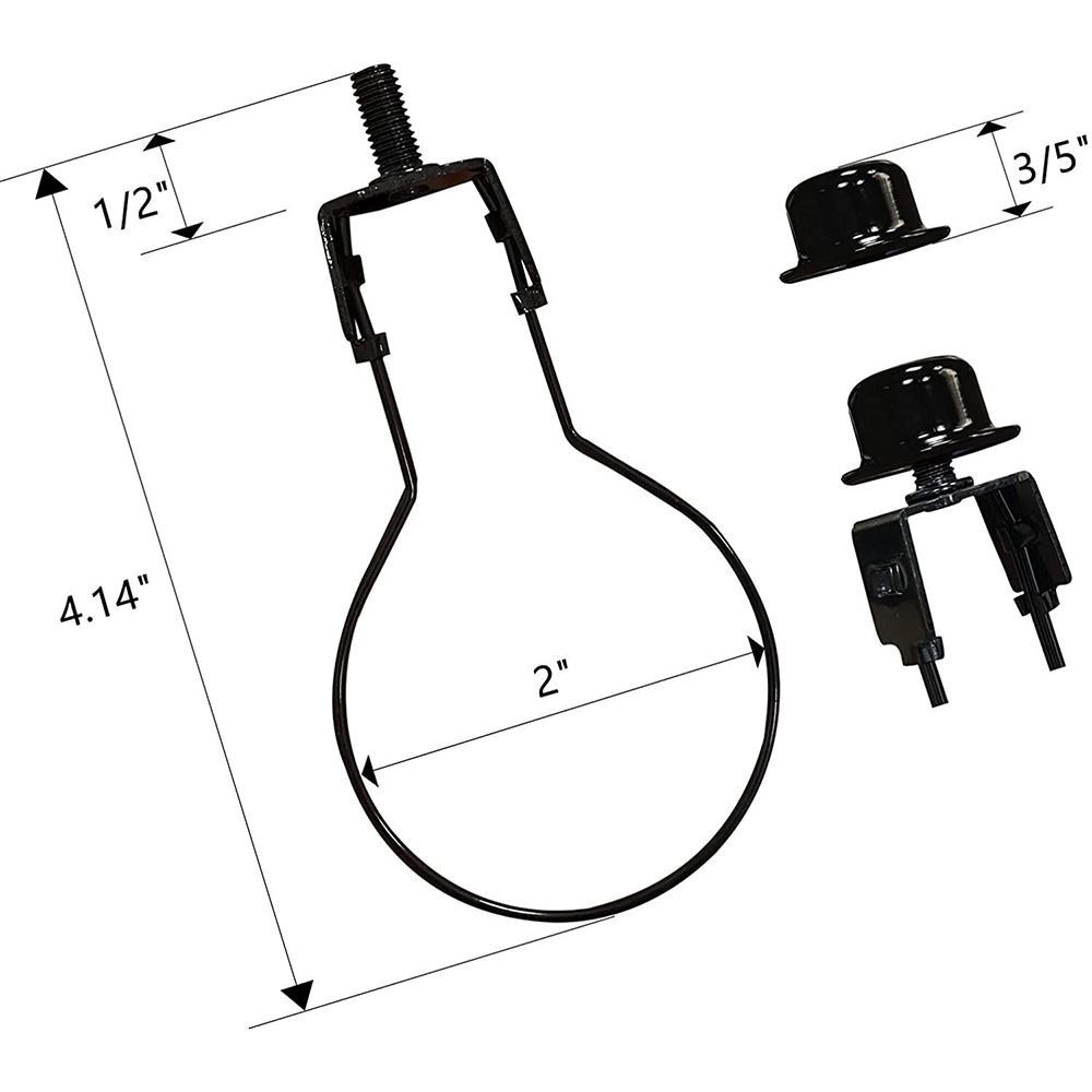 Верхний зажим для лампочки, поддерживающий абажур, выравниватели, новые аксессуары для ламп, фиксированная лампа
