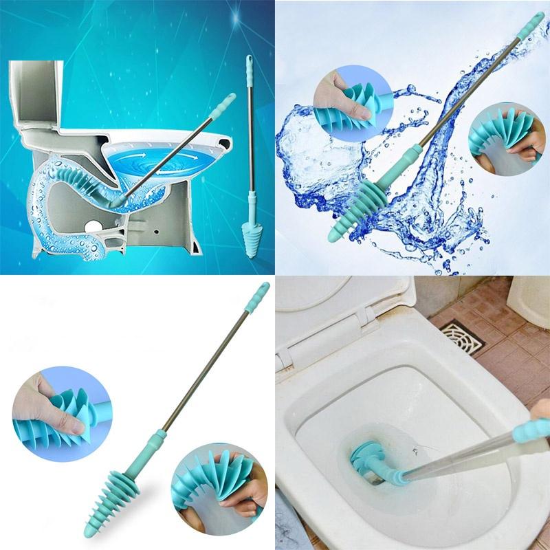 1 шт. Ванная комната Трубопроводный драгер Домашний Пластик Конфетный Цвет Вантузы Канализация