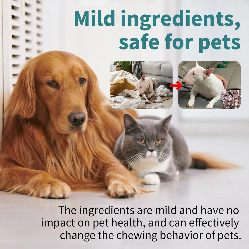 Спрей против жевания, изменение поведения домашних животных, спрей от царапин и укусов для кошек и собак, 100 мл