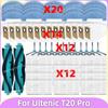 Совместимость для ( Ultenic T20 Pro ) Вакуумные детали Основной ролик Боковая щетка Пылесборник Фильтр Тряпка для швабры Аксессуары
