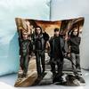 Car Sofa Pillow Cover Tokio Hotel Cushions Double-sided Printing Home Decor Children's Cushion Covers for Decorative Short Plush