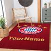 Eintracht Frankfurt Customize Your Name Carpet Design For Living Rooms Foyer Outdoor Game Room Antislip Carpet Office Home Decor Wedding Party Gift