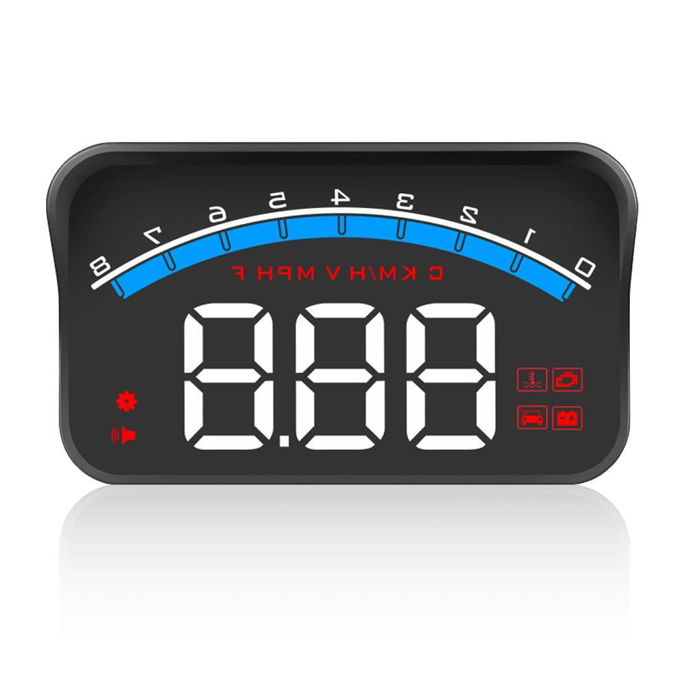 HUD дисплей, автомобильный проекционный дисплей, автомобильные аксессуары, цифровая охранная сигнализация OBD2 M6S, спидометр, лобовое стекло, проектор, авто электронный