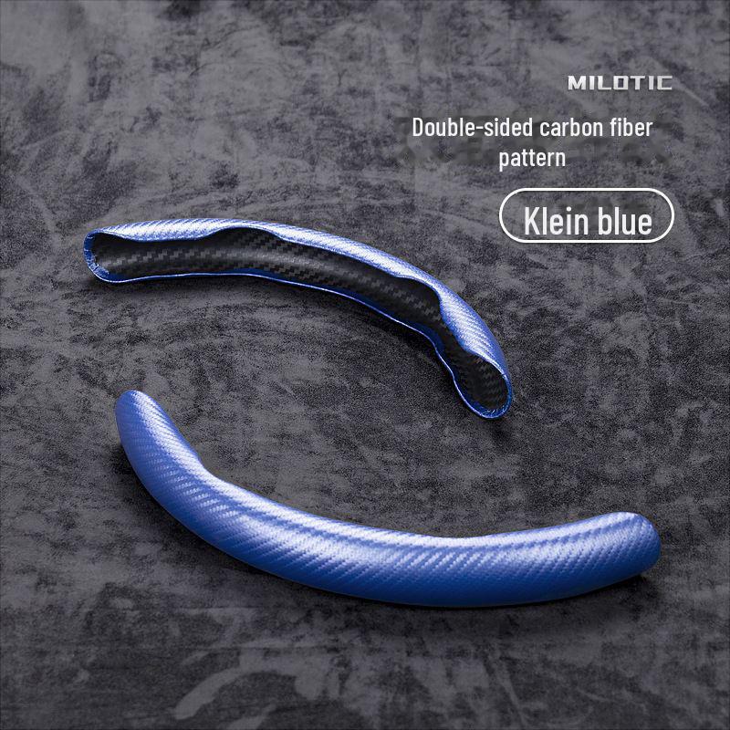 Высококачественный чехол на рулевое колесо автомобиля из замши, обеспечивающий сцепление и впитывание пота в любое время года.