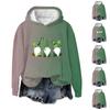 Женская мода повседневная универсальная повседневная толстовка с рисунком повседневная толстовка с длинным рукавом с принтом