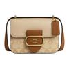 Сумка через плечо Signature Canvas Color Block для повседневной носки, путешествий, покупок CR329-IMWQ4