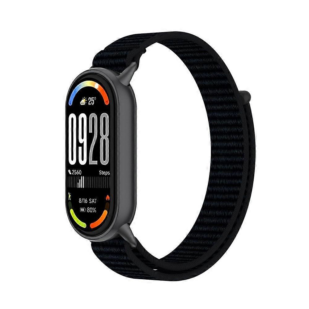 Wrist Strap Compatible For Xiaomi Smart Band 10 / 9 / 8 Magic Tape Nylon Loop Watch Band