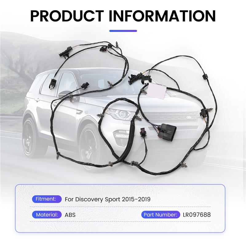 Оригинальная проводка переднего бампера автомобиля LR097688 Для Land Rover Discovery Sport 2015 2016 2017 2018