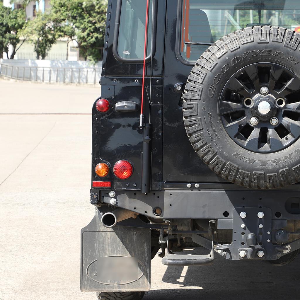 Для Land Rover Defender 90 110 130 2004-18 алюминиевый сплав черный флагшток задней двери монтажный кронштейн для антенны автомобиля