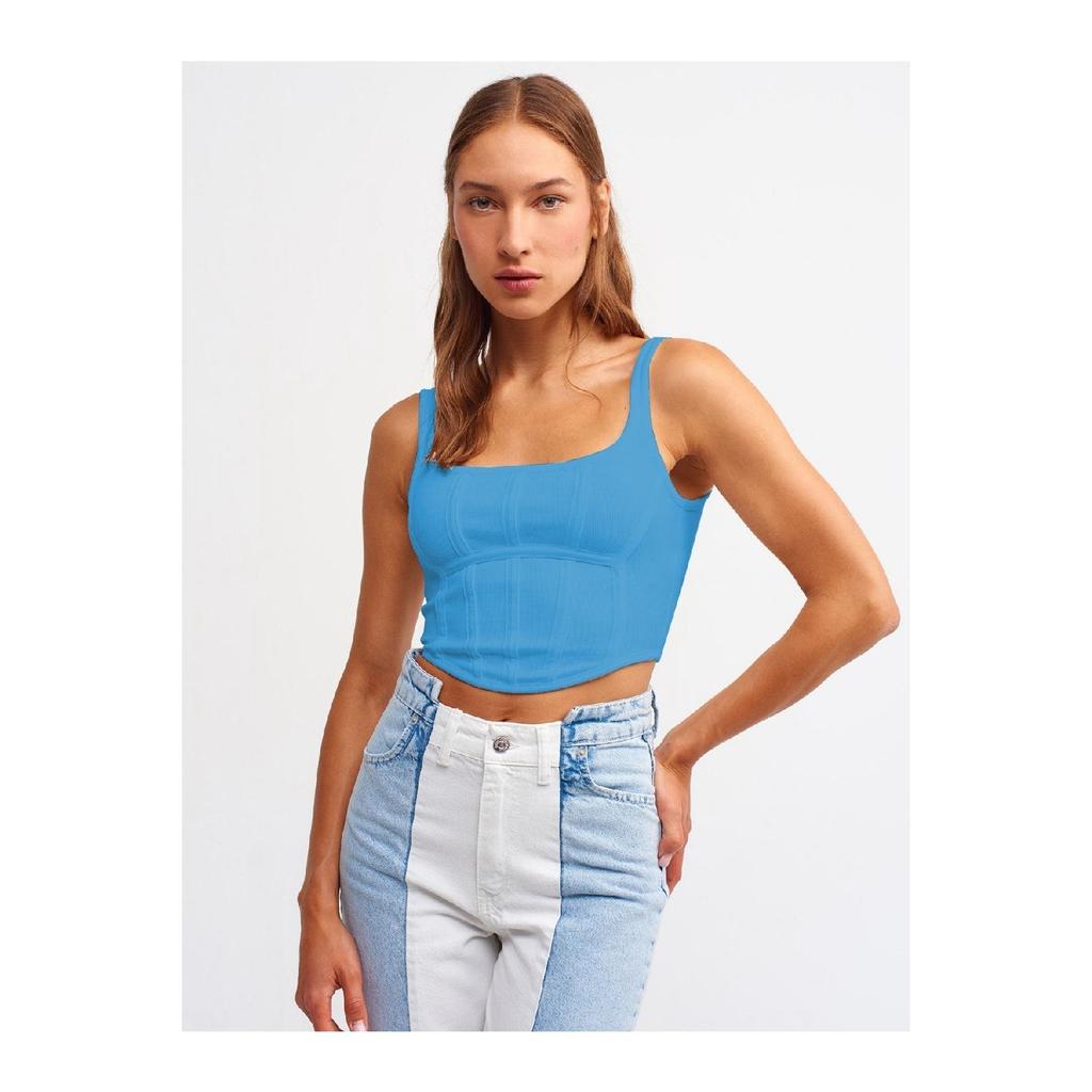 3793 Топ-корсет-черный