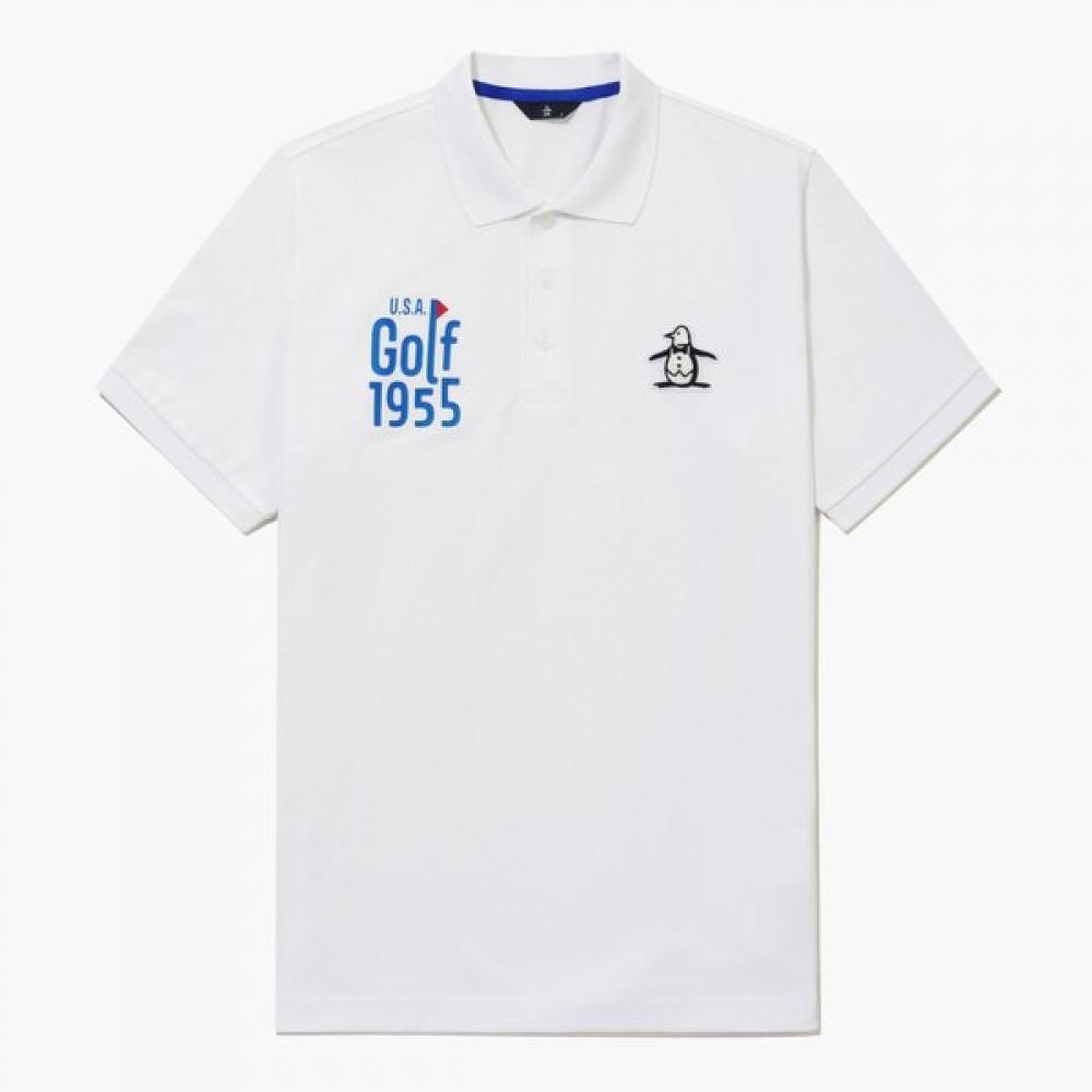 MunSingwear Men S 1955 Polo T ShirT whiTe mr211mTS55
