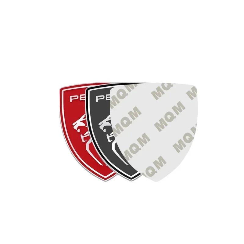 3D Alloy Car Body Stickers Decal for Peugeot 308 3008 307 207 208 508 2008 306 406 4008 5008 206 408 407 2008 Rear Trunk Badge