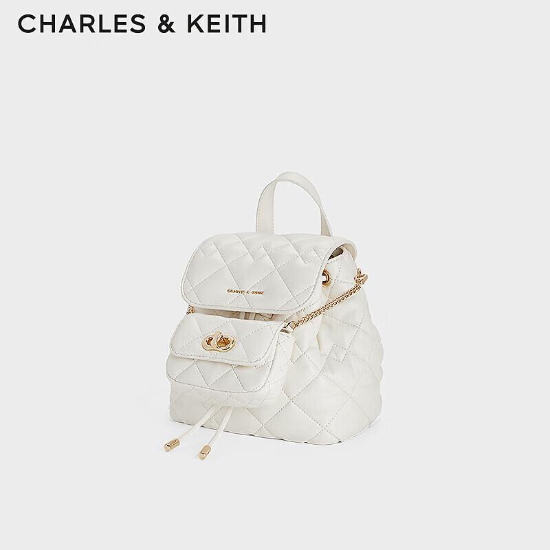 CHARLES & KEITH Классический стеганый рюкзак