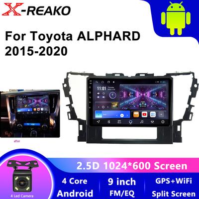 Android 12 для Toyota Alphard 2015 - 2020 Автомобильный Радио Мультимедиа Видео Плеер GPS Навигация Carplay Головное устройство WIFI