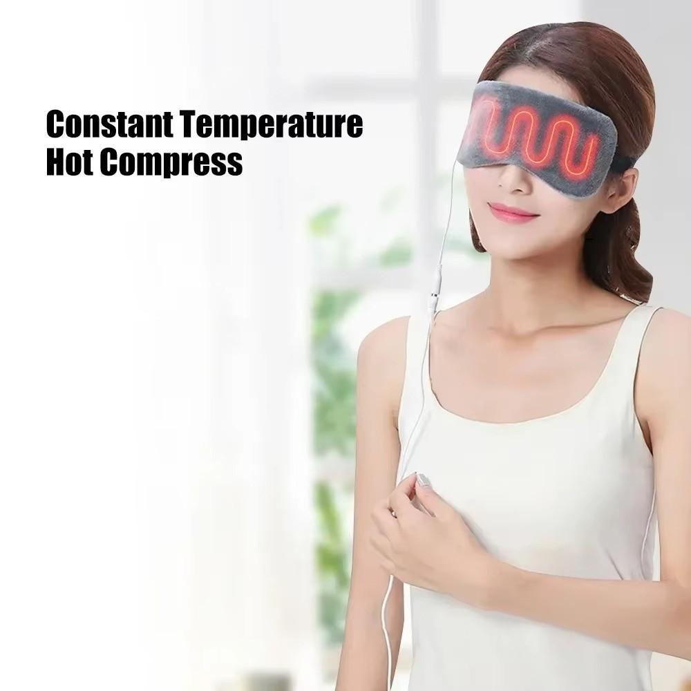 With Constant Temperature USB Heated Eye Mask for Dark Circles Sleep Mask For Dry Eyes & Sleep