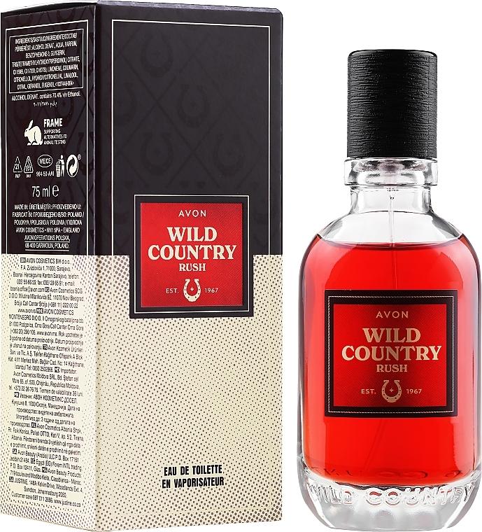 AVON Туалетная вода Wild Country Rush 75 мл