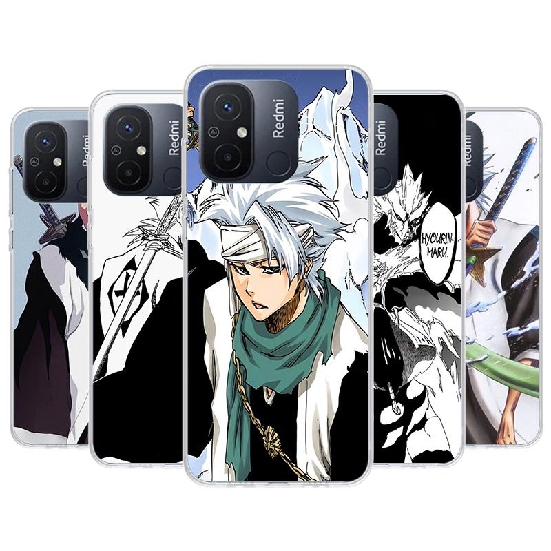 Bleach Hitsugaya Toushirou Phone Case For Xiaomi Redmi 12 13 12C 13C 14C 10 10C 10A 9 9C 9A 9T 8A 8 7A 7 6A 6 Pro K80 K70 K60 K4