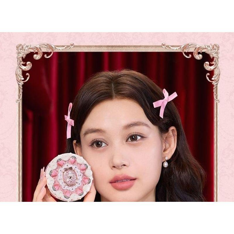 Flower Knows - Прессованная пудра "Клубничный Купидон" - 01 Мягкий лавандовый