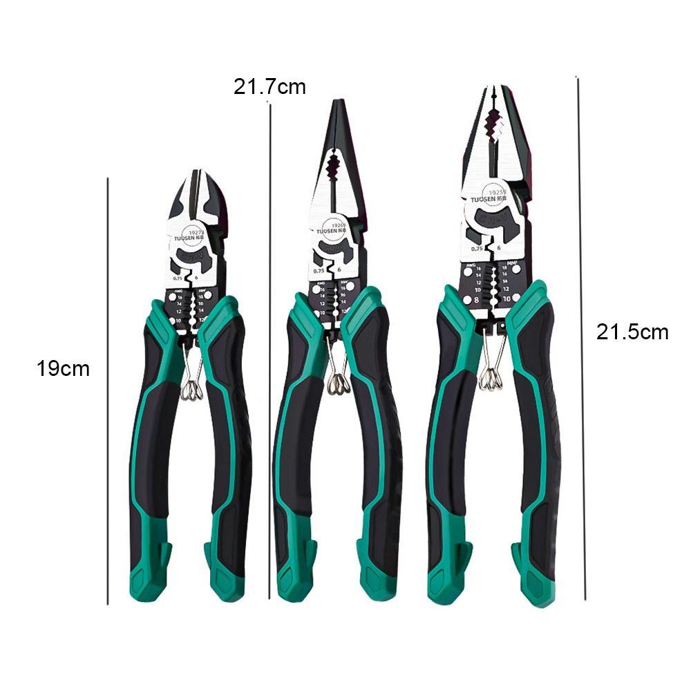 Экономящие труд кусачки Универсальные многофункциональные плоскогубцы Портативные инструменты для зачистки проводов Отрасли