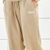 New FILA Knitted Sweatpants Unisex Khaki F51M249698FLK