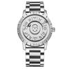 Magnetic Roller Mens Personalized Creative Watch Trendy Black Technology Cool Concept Borderless Design Watch