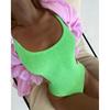 Sexy Women One Piece Swimsuit Swimwear Female Solid Push Up Thong Bather Bathing Suit Monokini Brazilian Swimming Suits